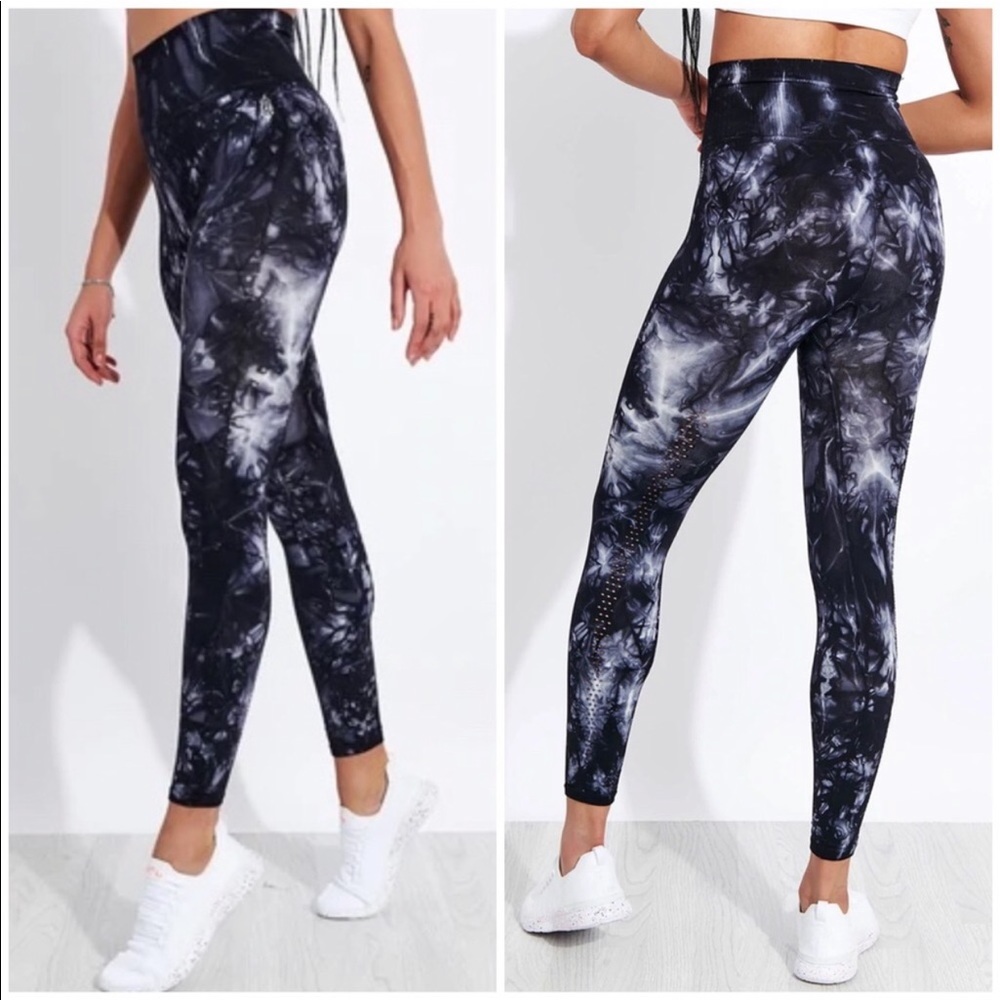 Free People Movement High Rise Good Karma 7/8 Tie Dye Leggings XS